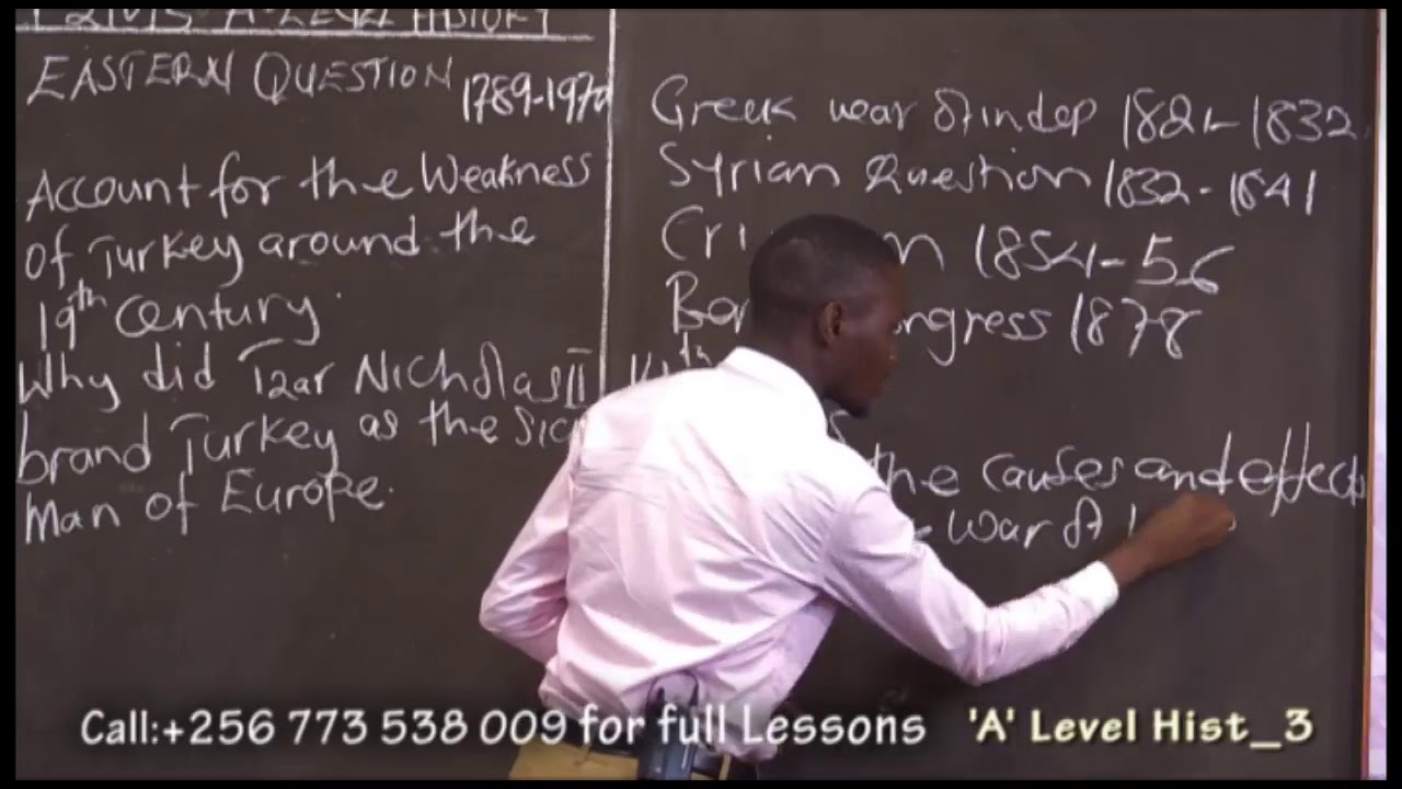A-level HISTORY paper 3 Succeed a must E-learning project uganda