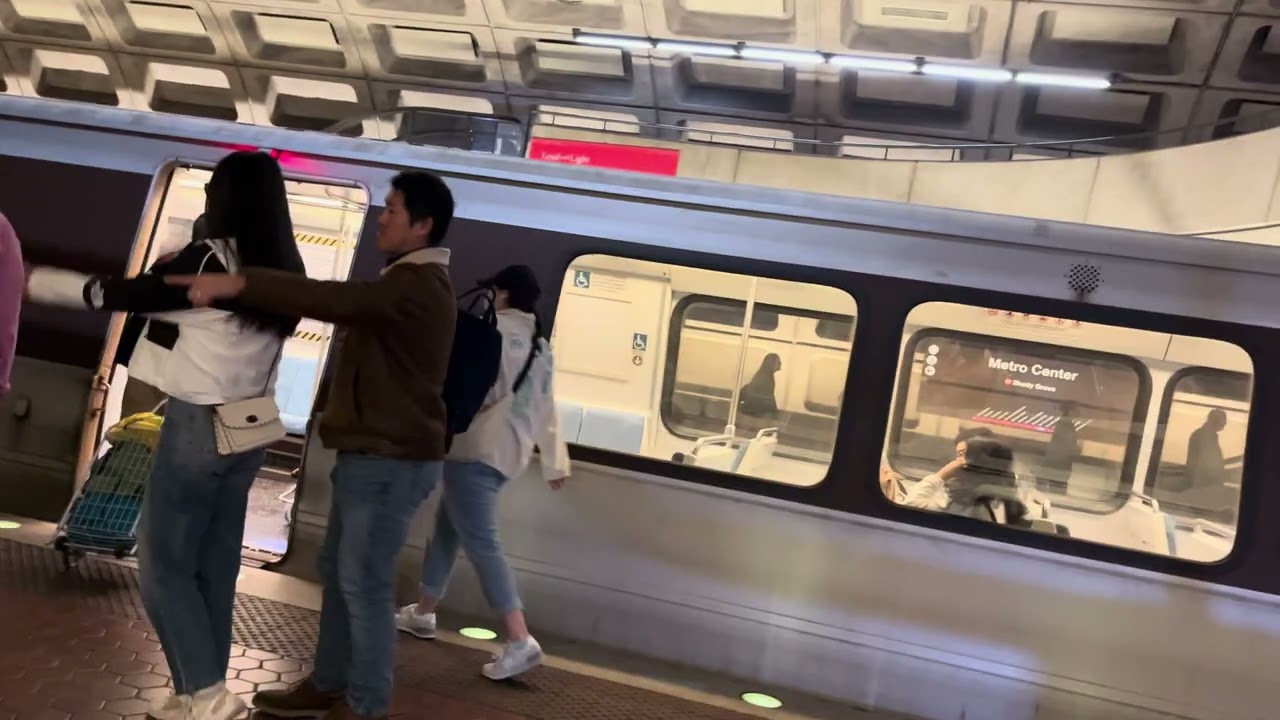 Easter Sunday 2024! Wmata Metrorail 3000 & 7000 Series, Red & Orange Lines ride