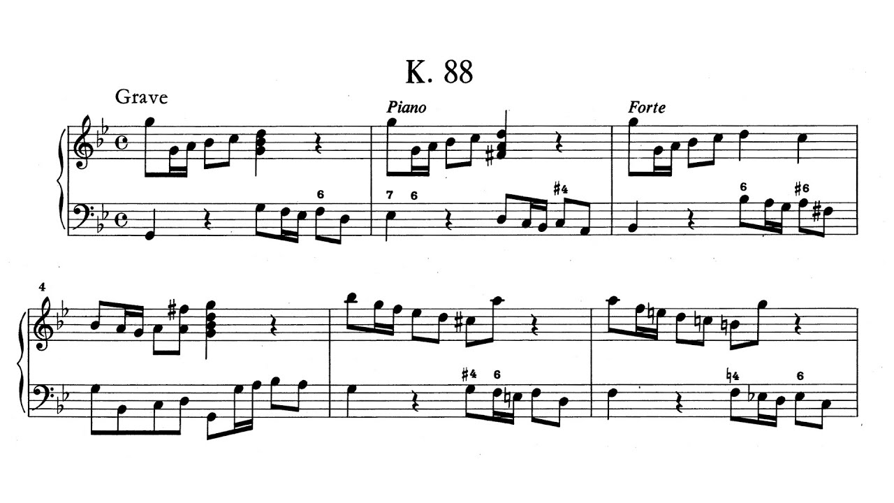 D. Scarlatti - Sonata in G minor, K.88 (Rosella Policardo)