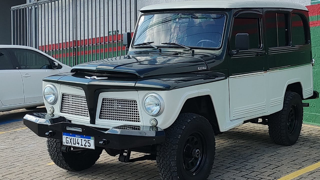 Rural Willys 4x4 1965 turbo diesel intercooler -VENDIDA