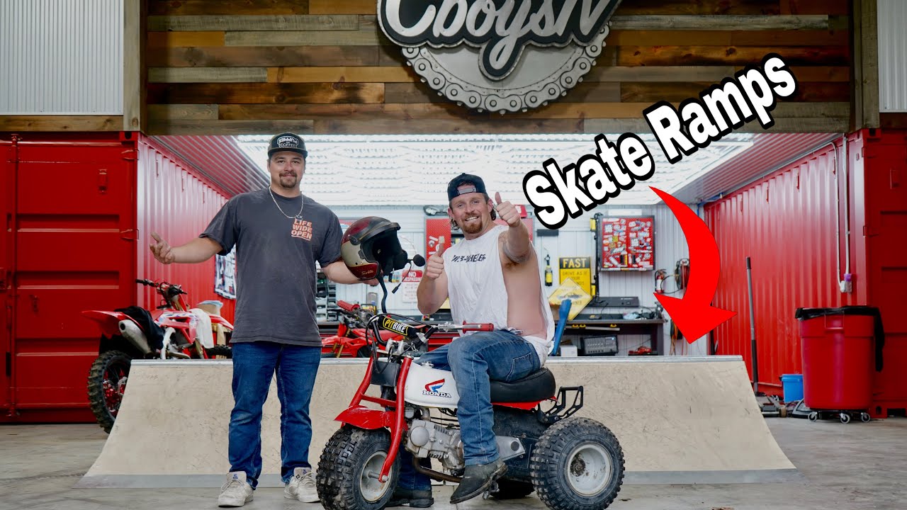 We Built a 3-Wheeler Skate Park