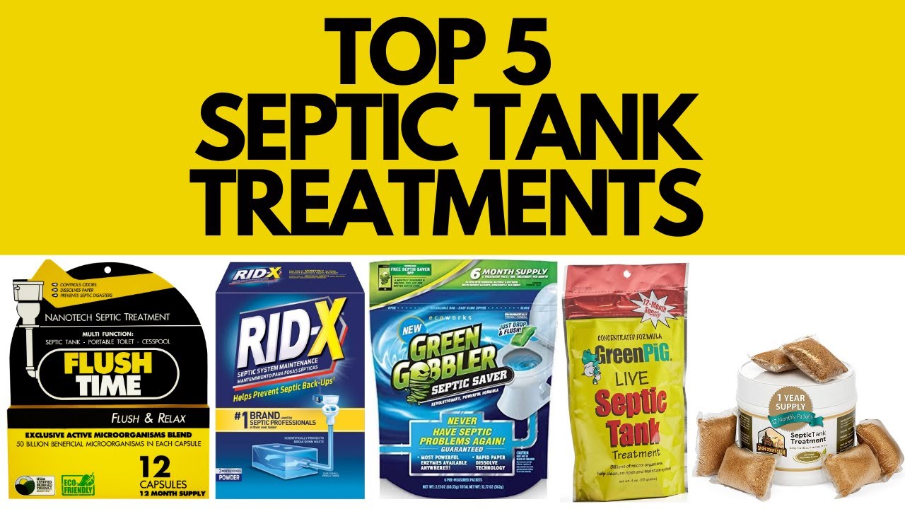 🏆 TOP 5 Best Septic Tank Treatments 2025 | You'll Be Surprised by the Top Septic Treatment! 🏆