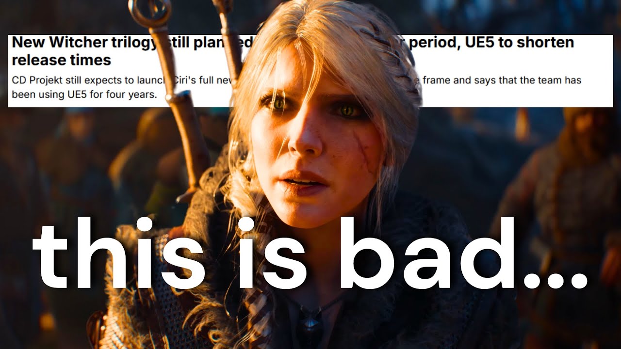 Нам стоит опасаться The Witcher 4 (вот почему).