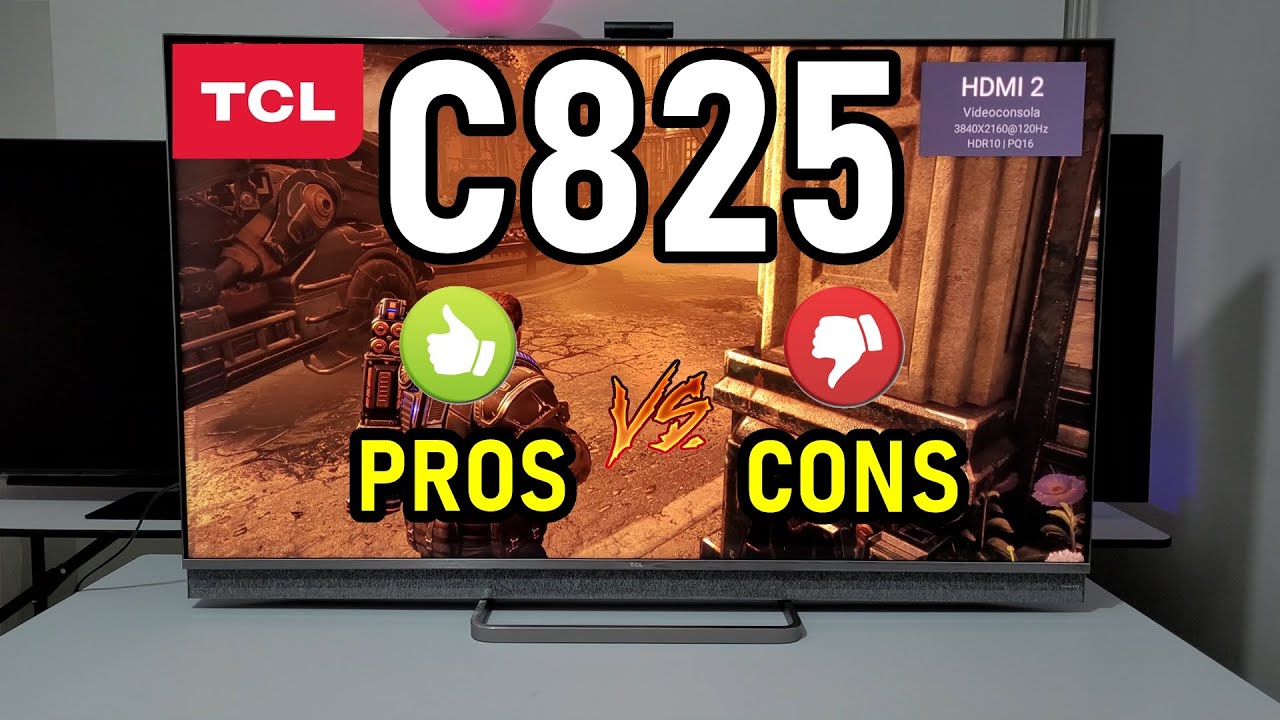 TCL C825: плюсы и минусы / Smart TV 4K Dolby Vision и HDMI 2.1