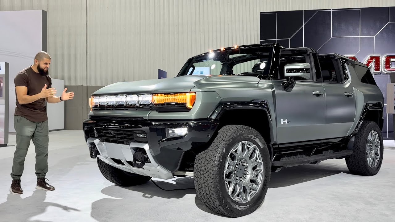 Hummer EV SUV 2025 года — гигантский роскошный и быстрый внедорожник