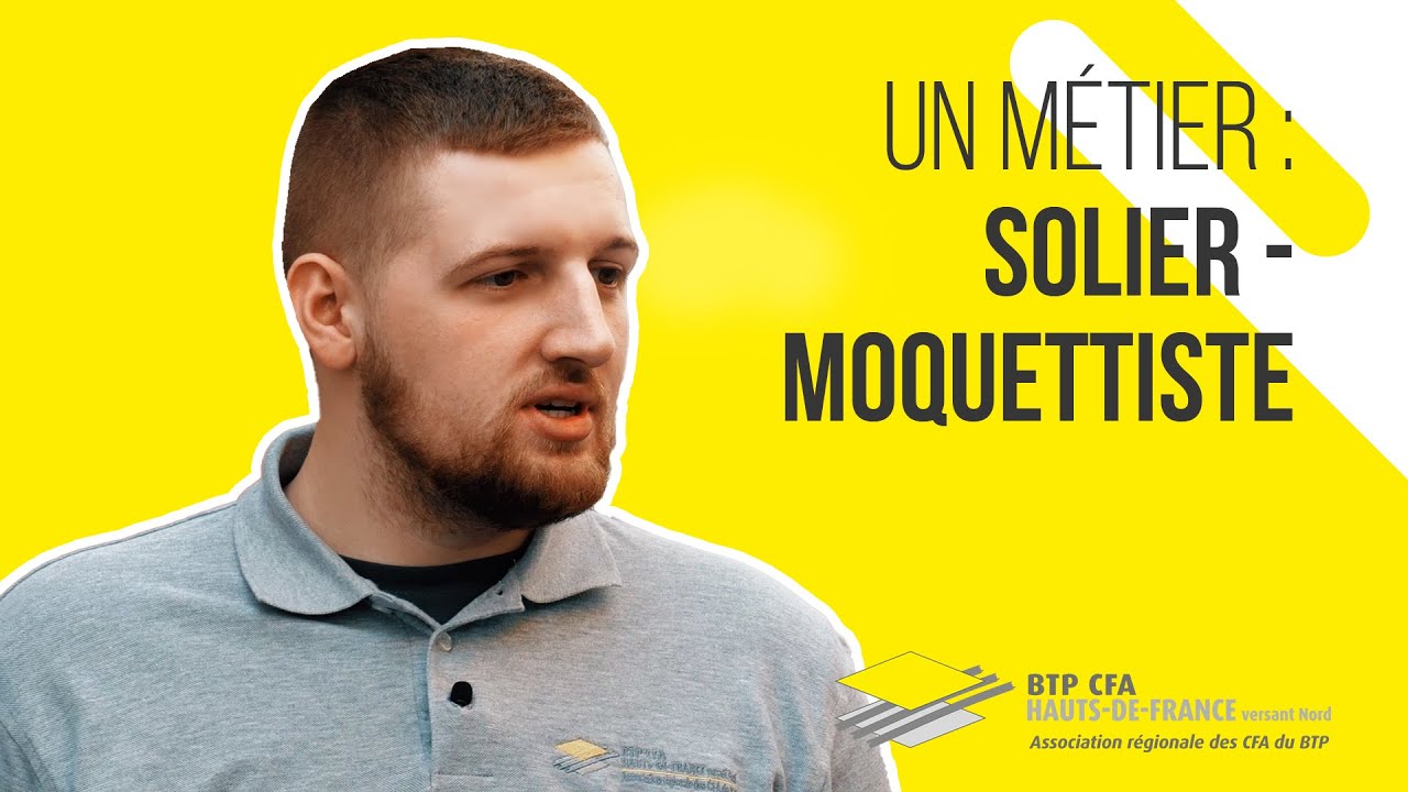 Un métier : Solier - Moquettiste