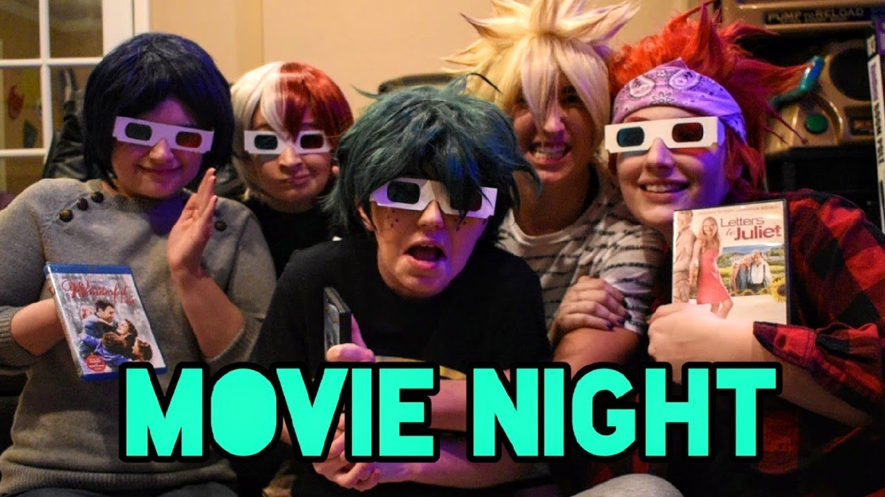 BNHA Movie Night *watch to end 4 singing todoroki*