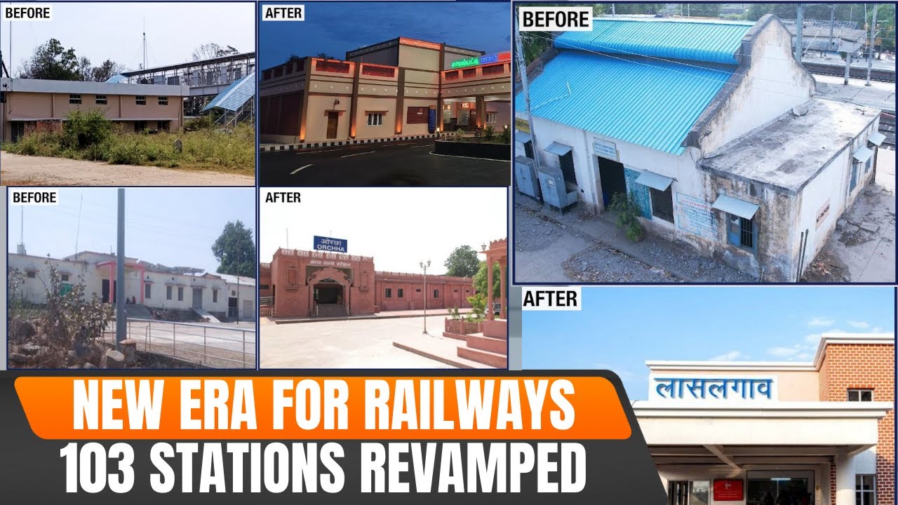 PM Modi To Inaugurate 103 Modern Railway Stations | Amrit Bharat Station Scheme Explained | News9