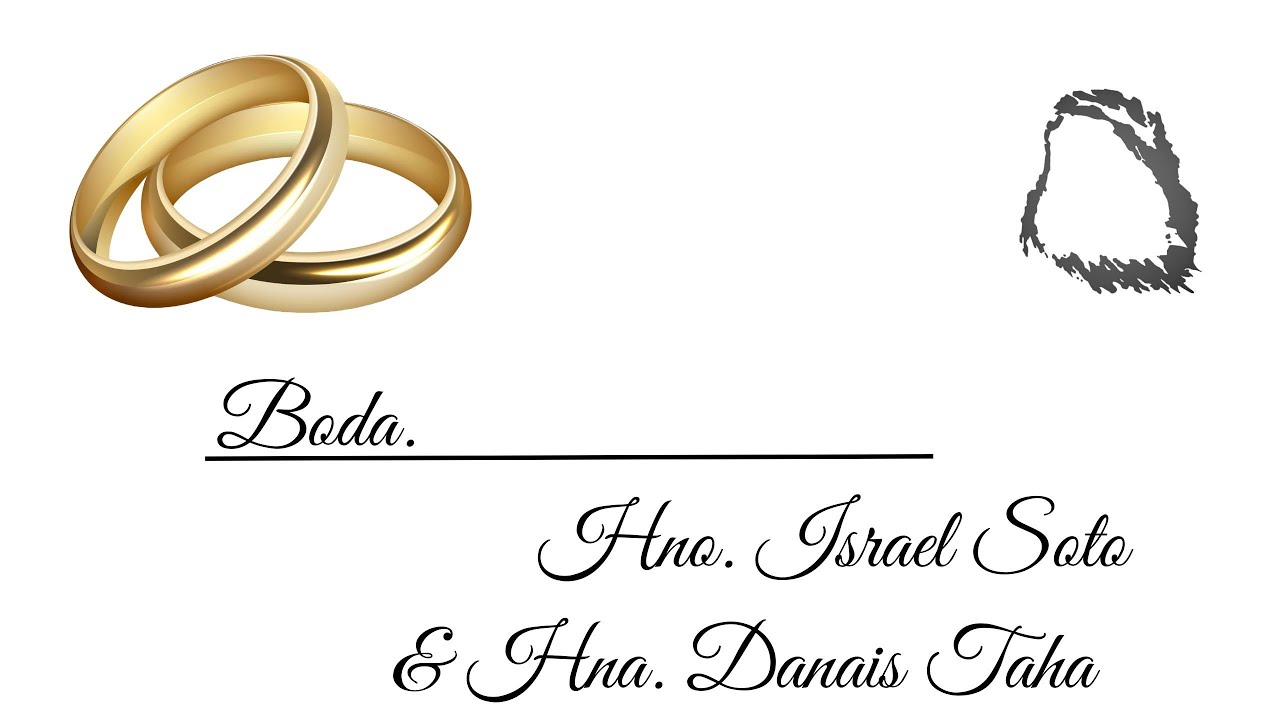 Boda Hno. Israel Soto & Hna. Danais Taha - Domingo 13 Octubre 2024 AM - Tabernáculo Hualpén
