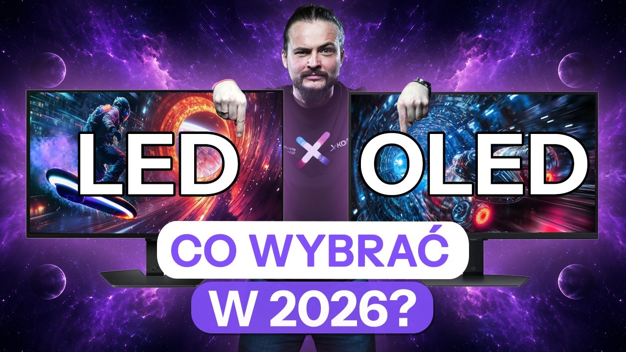 MONITOR OLED CZY LCD? 🧐 Jaki typ matrycy wybrać w 2026 roku?
