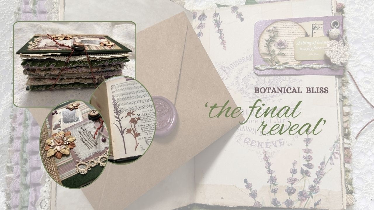 Botanical Bliss | Final Reveal & Flip-Through of a Custom Journey Journal
