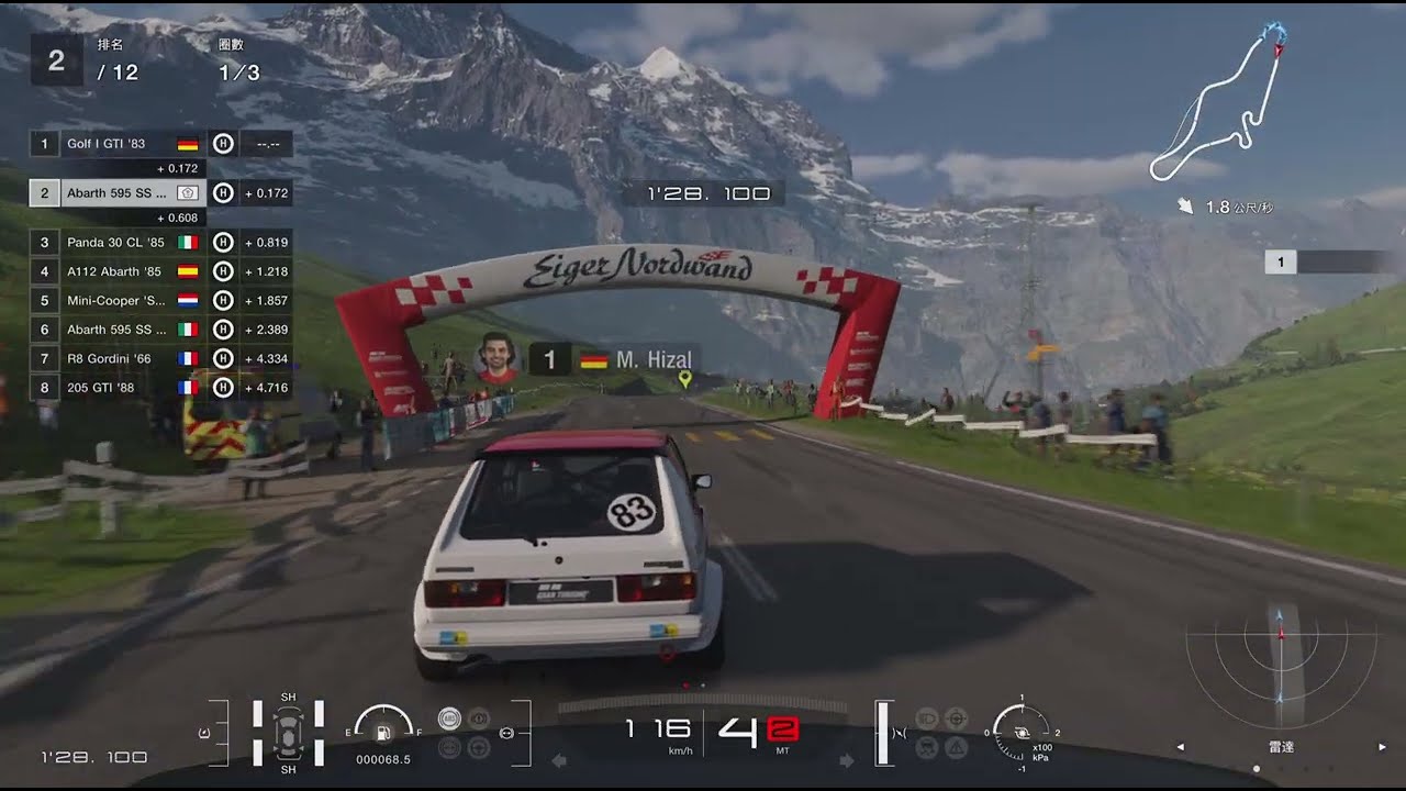 GT7 Power Pack 🌶️🌶️ |🏅GTI | Eiger Nordwand 3 Laps