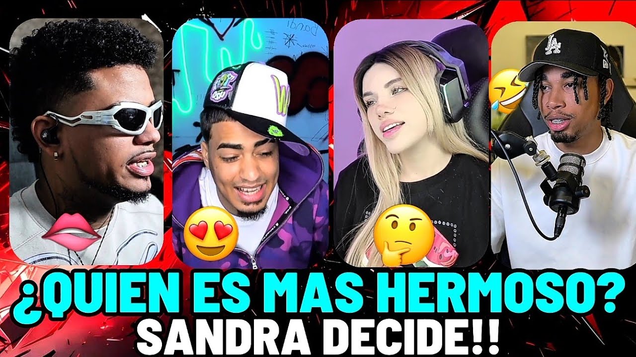 RDjavi: Pongo a Decidir a Sandra Quien Es más Hermoso Domidios oh ReydelaCity!! 😍