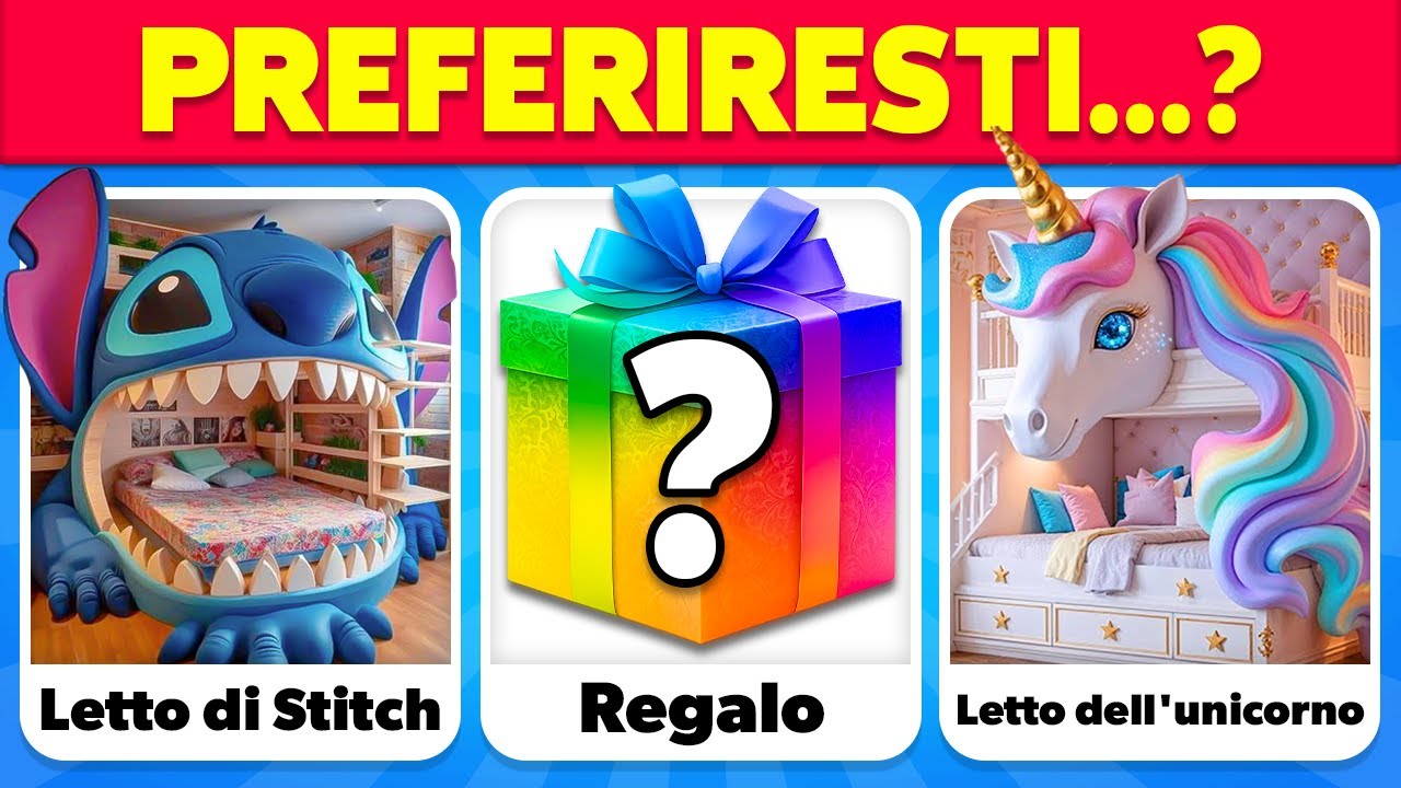 Preferiresti...? Edizione Regalo Misterioso di Lusso 🎁💎🌈