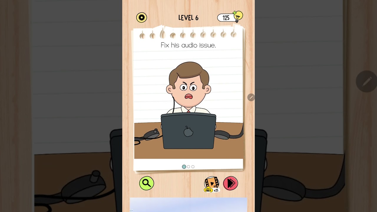 Noel the large prairie plays: Brain Test 5 (levels 1-14)