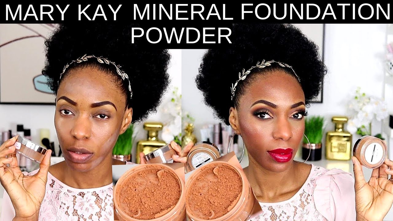 Full Face of ONLY Mary Kay Mineral Powder Foundation