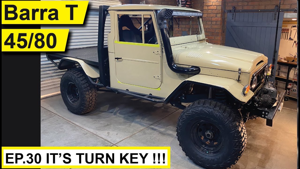 THE BARRA LANDCRUISER IS WIRED AND TURN KEY - FJ 45/80 EP#30