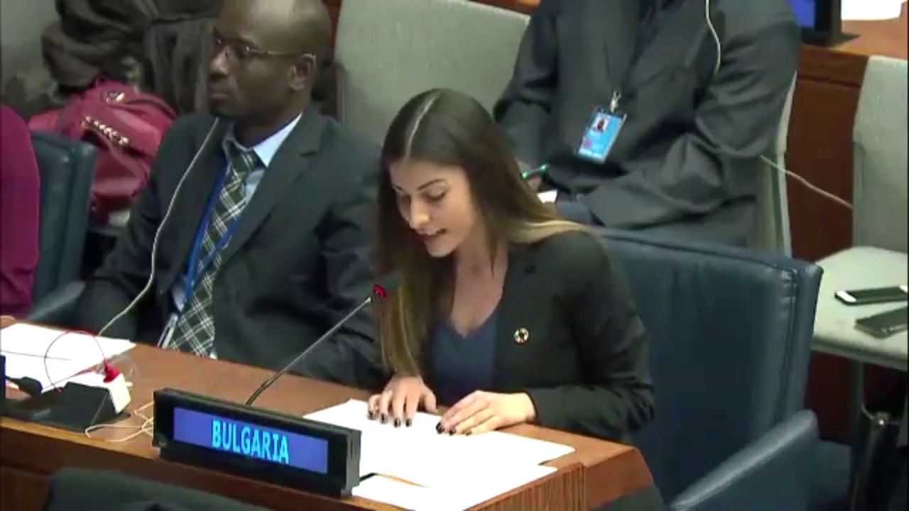 Bulgarian UN Youth Delegates at the 55th session of the Commission for Social Development - ECOSOC