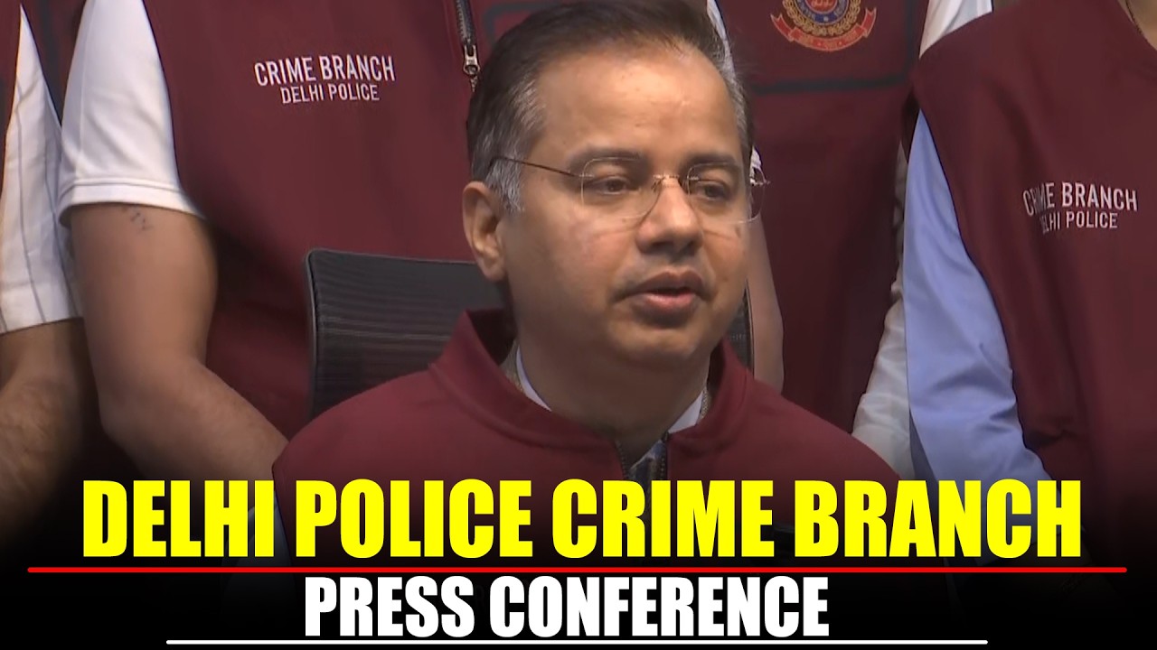 LIVE: Delhi Police briefing on international arms racket busted, linked to Pakistan, Bangladesh