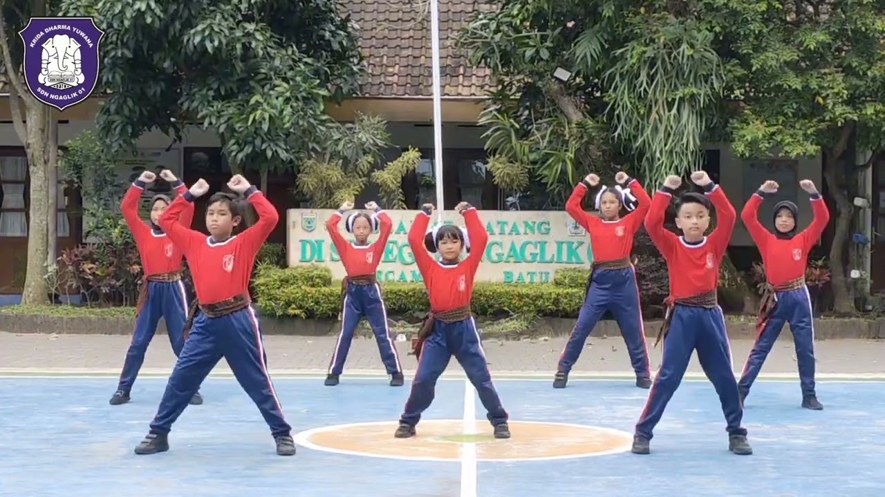 Lomba Senam Anak Indonesia Hebat 2025_SD NEGERI NGAGLIK 01 KOTA BATU_JAWA TIMUR