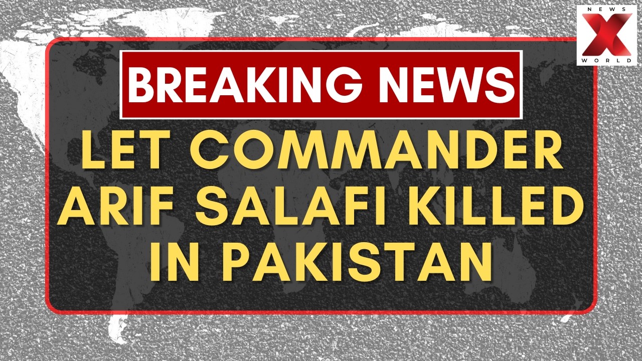 Lashkar Commander Bilal Arif Salafi Killed in Muridke After Eid Prayers | NewsX World