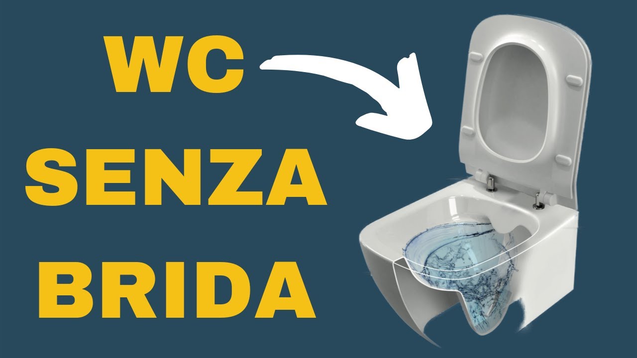 Wc senza brida: pro e contro dei sanitari 