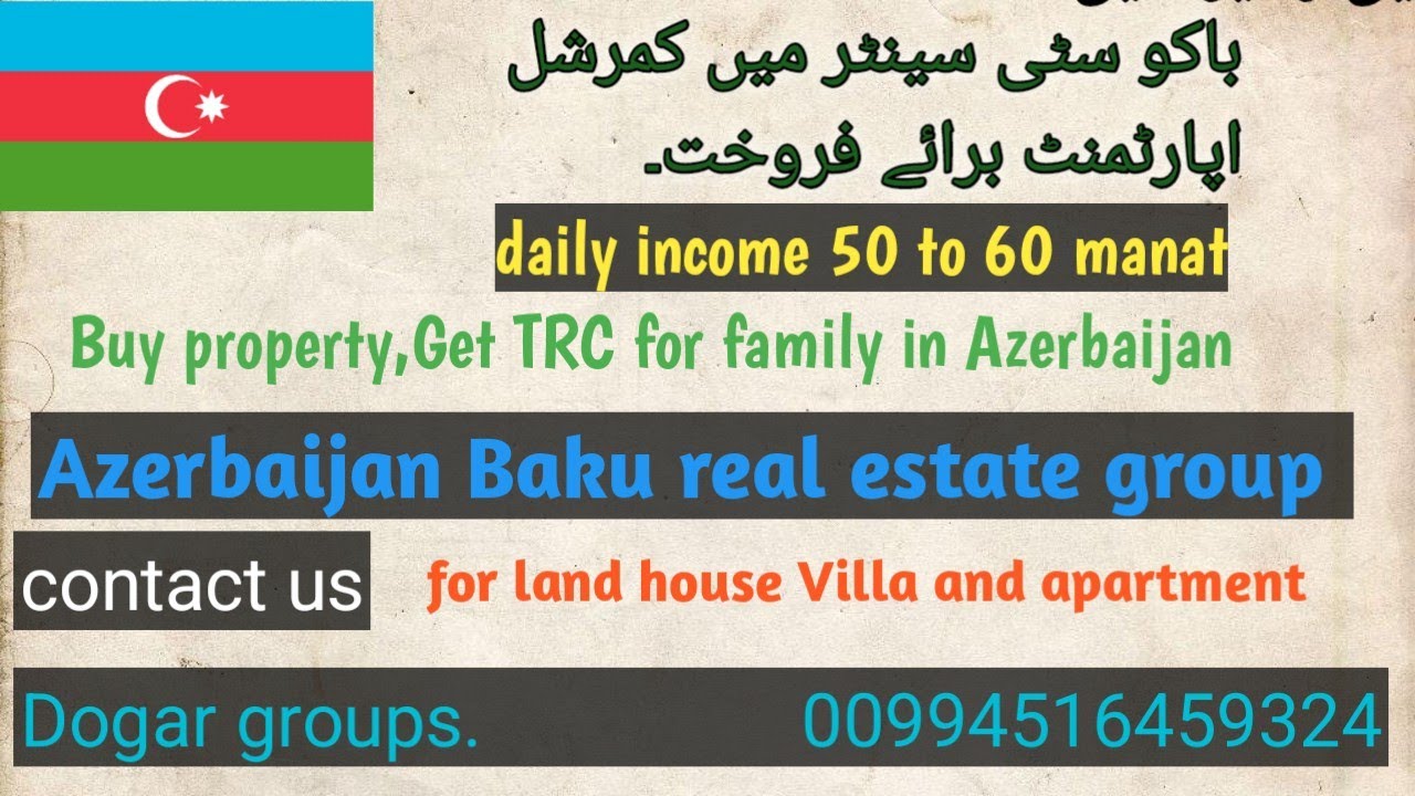 Commercial apartment for sale in Baku city centre.daily income 50 to 60 manat 