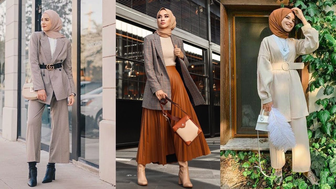 7 Inspirasi Padu-Padan Blazer Untuk Hijaber. OUTFIT KE KANTOR!