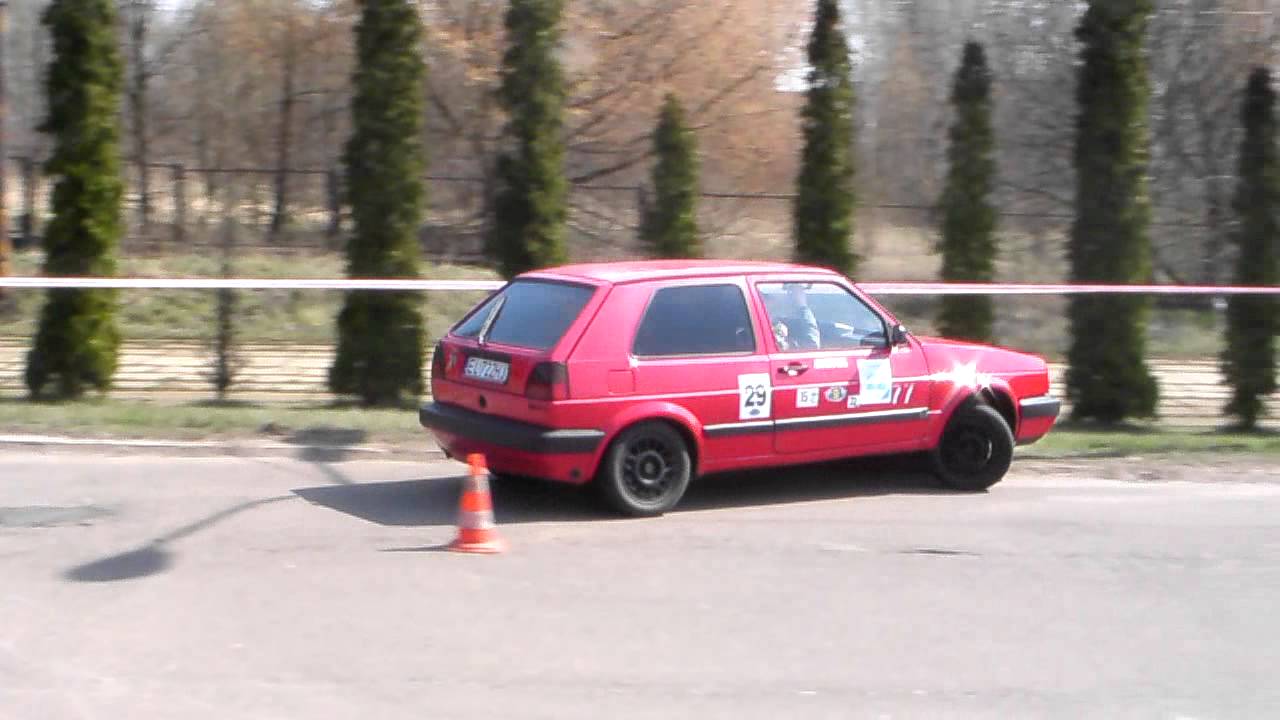 VW Golf action III KZK Motorsportklub tramwajowa Ł&oacute;dź