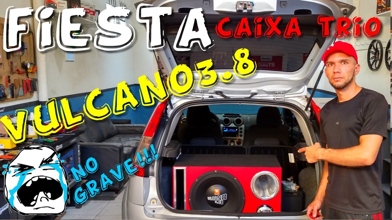 Fiesta Caixa Trio VULCANO 3.8 Gravão Sinistro...☢JuNiOr SoM♛®