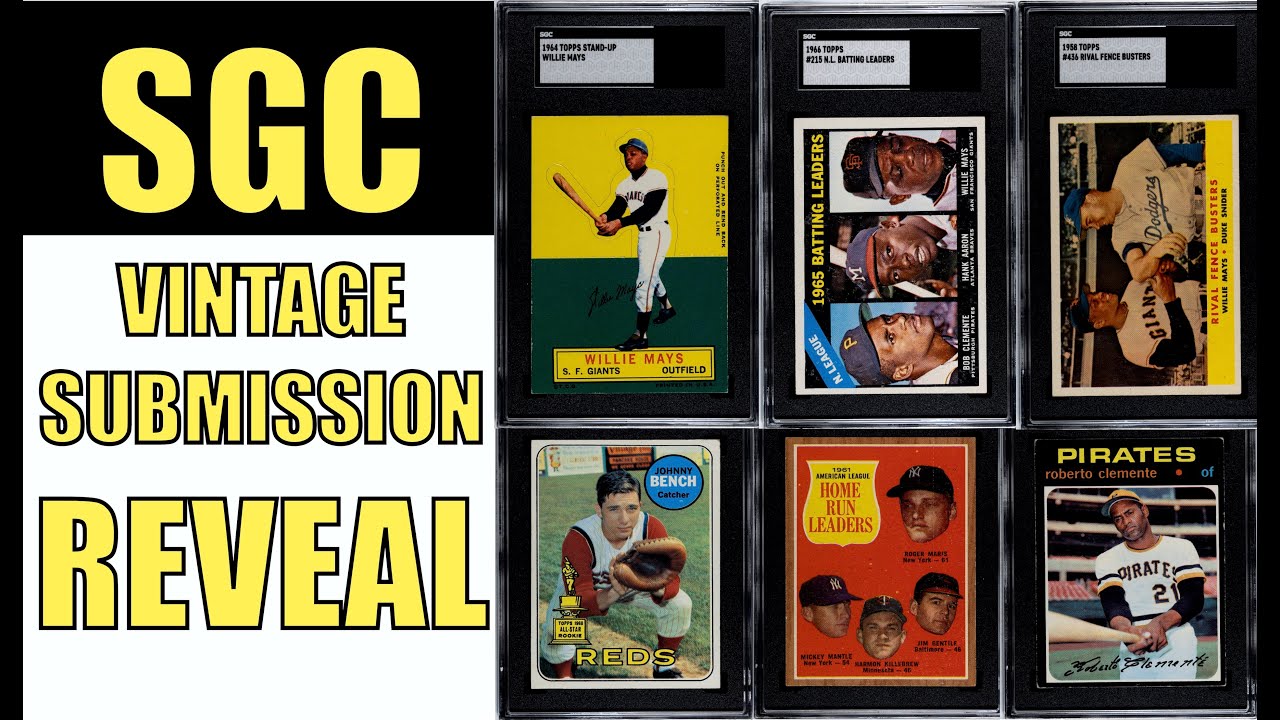 Grading Vintage Baseball Cards with SGC - Revealed!