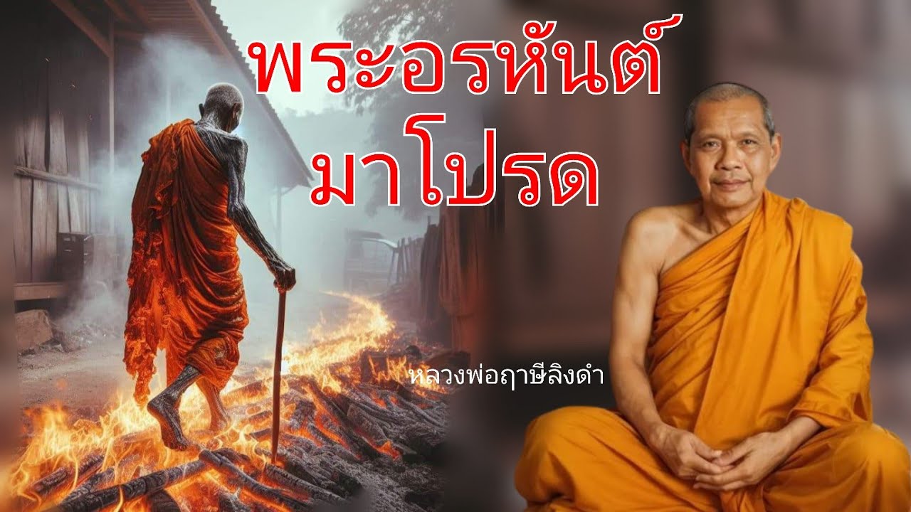 พระอรหันต์มาโปรด โดยหลวงพ่อฤาษีลิงดำหรือพระราชพรหมยาน ธรรมะพระอรหันต์ ธรรมะคลายทุกข์