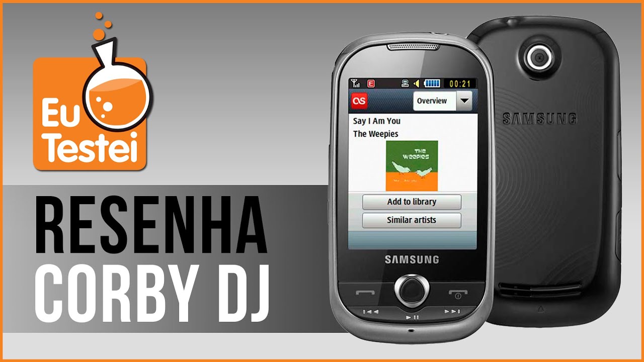 Corby DJ M3710 Samsung - V&iacute;deo Resenha EuTestei Brasil