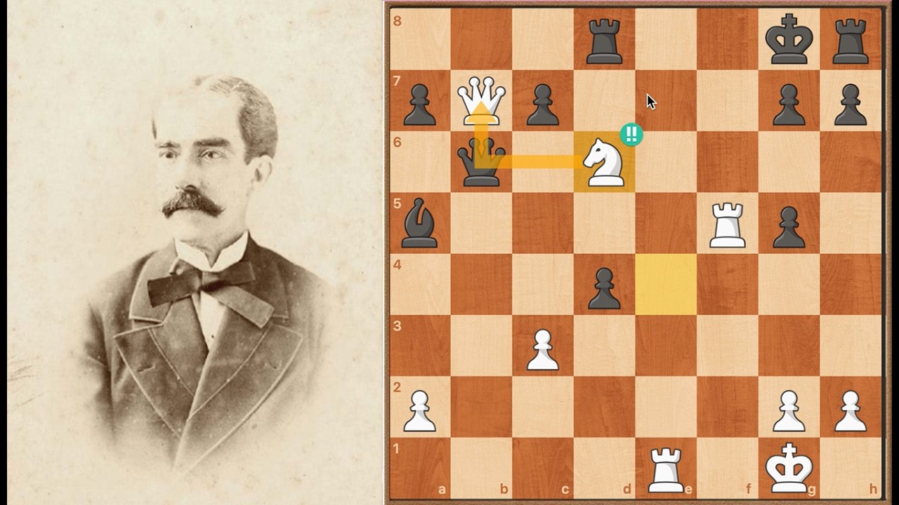 🇧🇷 LA INMORTAL BRASILEÑA: El ataque más INEXPLICABLE de la Historia del Ajedrez