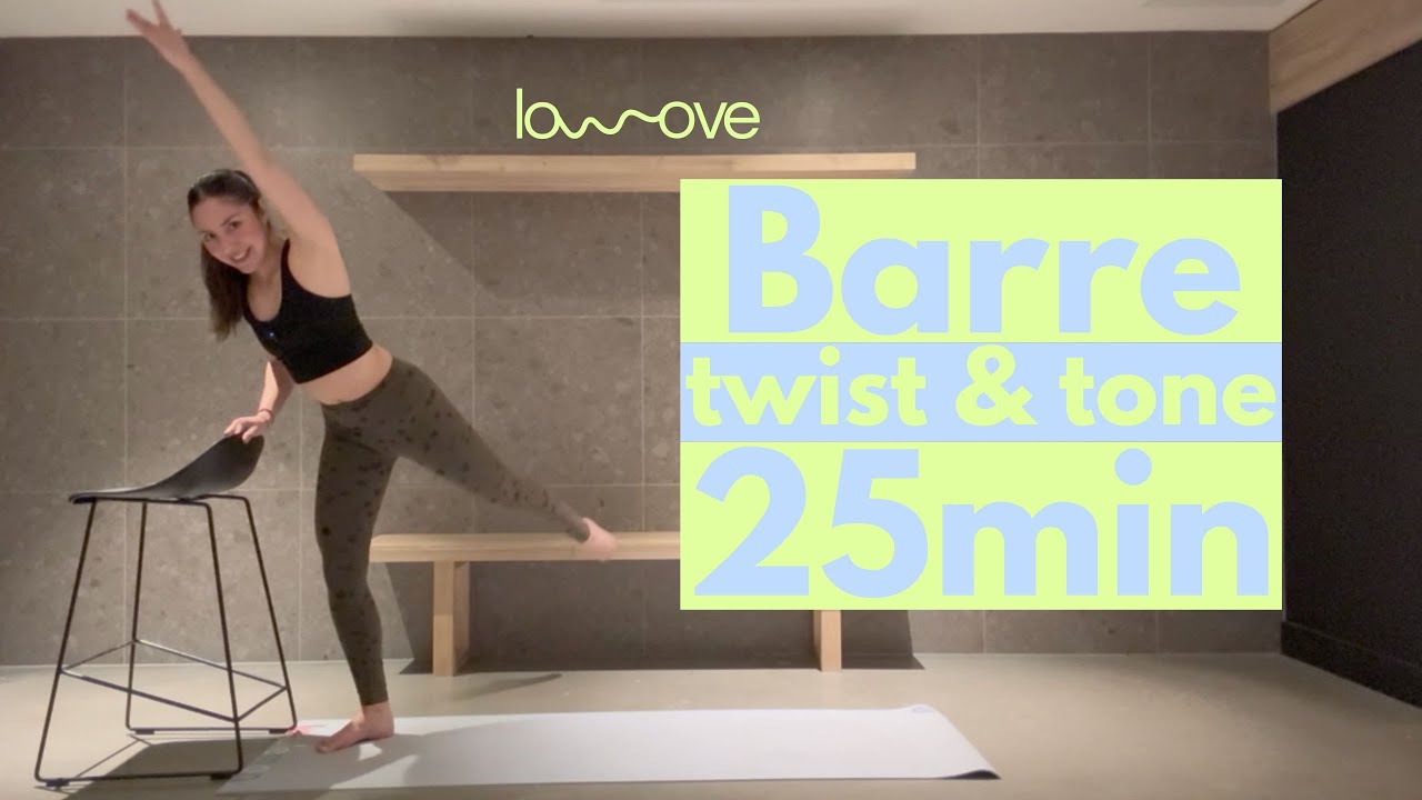 TWIST & TONE BARRE | ENFOQUE EN OBLICUOS | 25 MIN