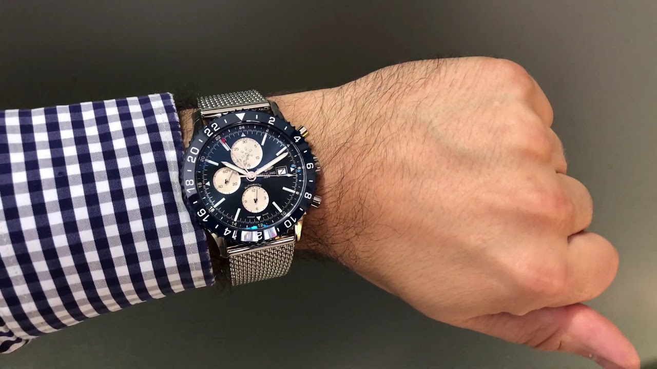 BREITLING CHRONOLINER BLUE Y2431016C970152A