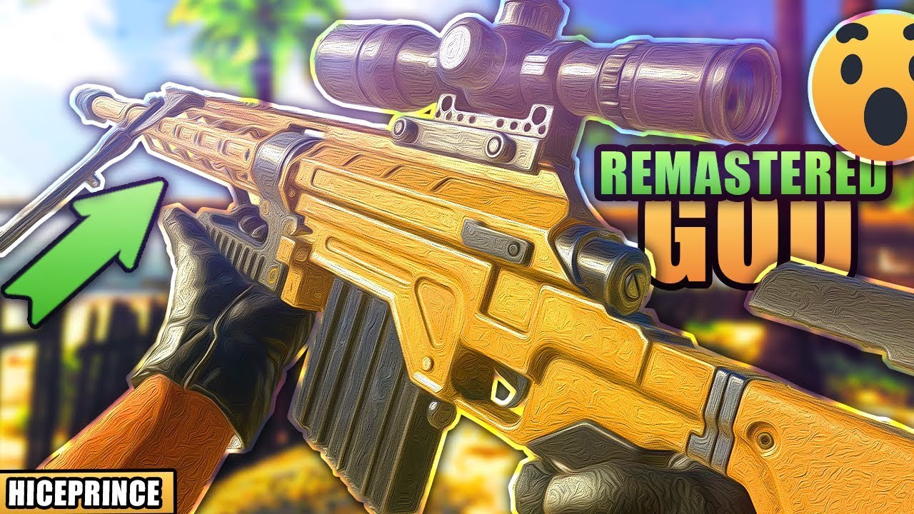 The GOD REMAstered SNIPING GAMEplay!! (mwr BEST Sniper Gameplay) 💯