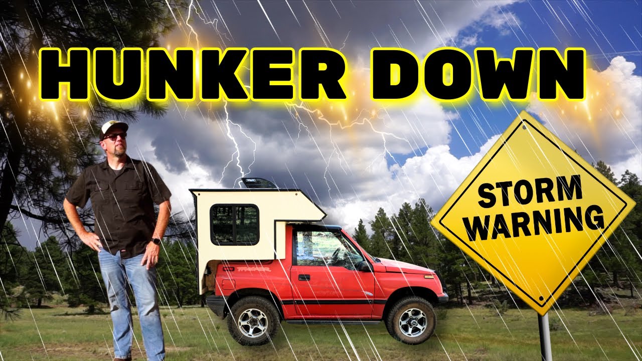 Why I DON'T Make ( CAMPING IN THE RAIN ) Videos In Arizona!!