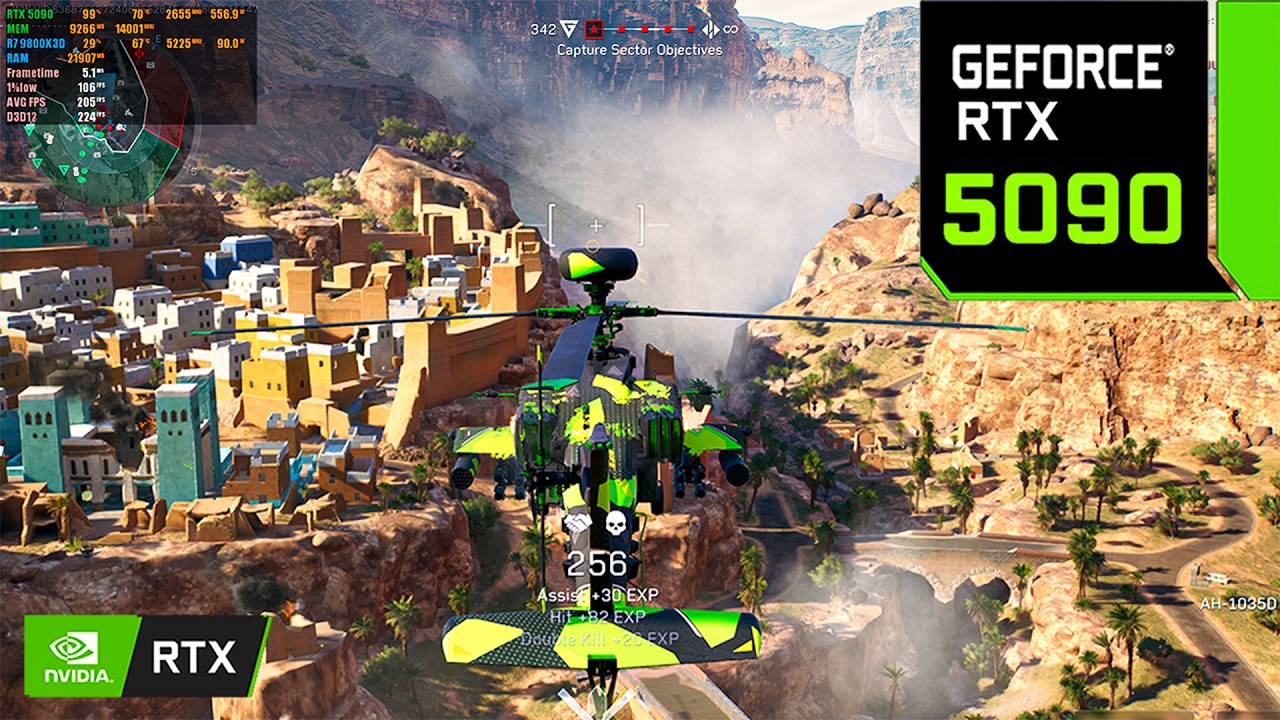 Delta Force : RTX 5090 32GB ( 4K Maximum Settings DLSS ON )
