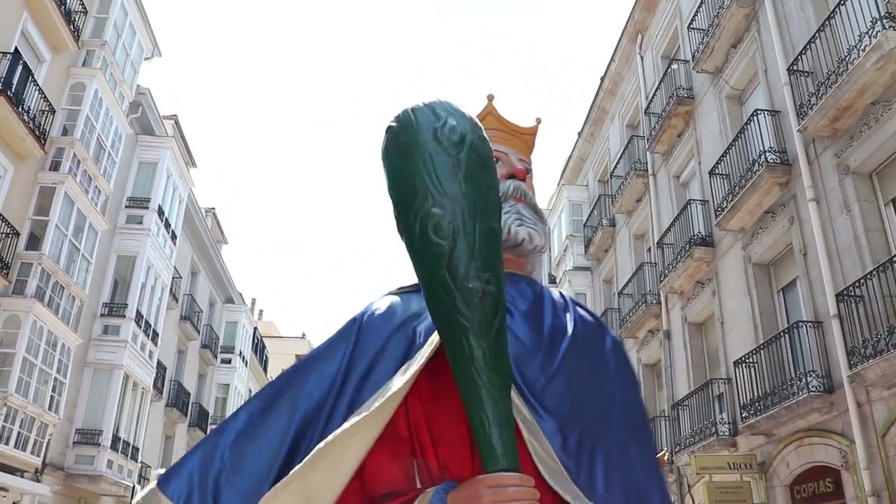 Despedida de la Comparsa de Gigantes y Cabezudos de Vitoria - Gasteiz