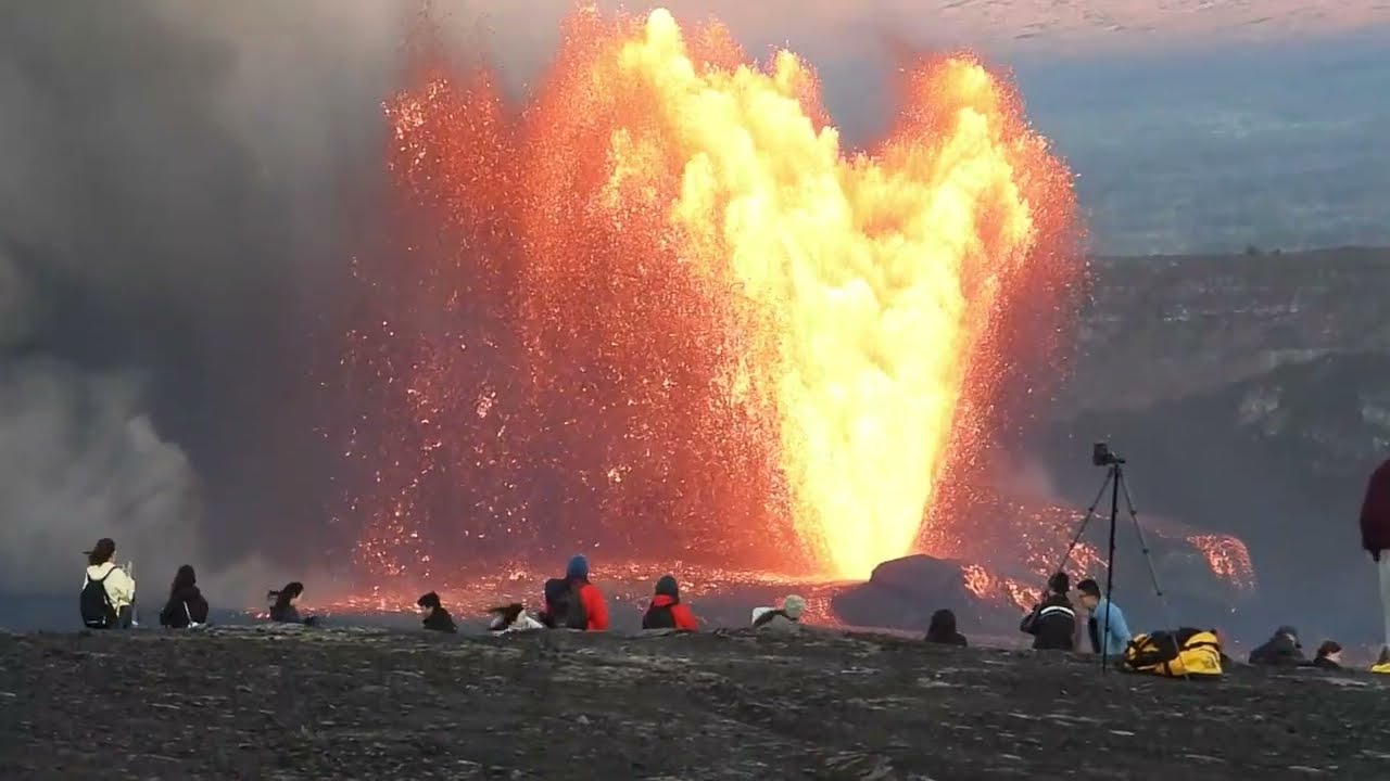 The Majestic Fountains of Kilauea