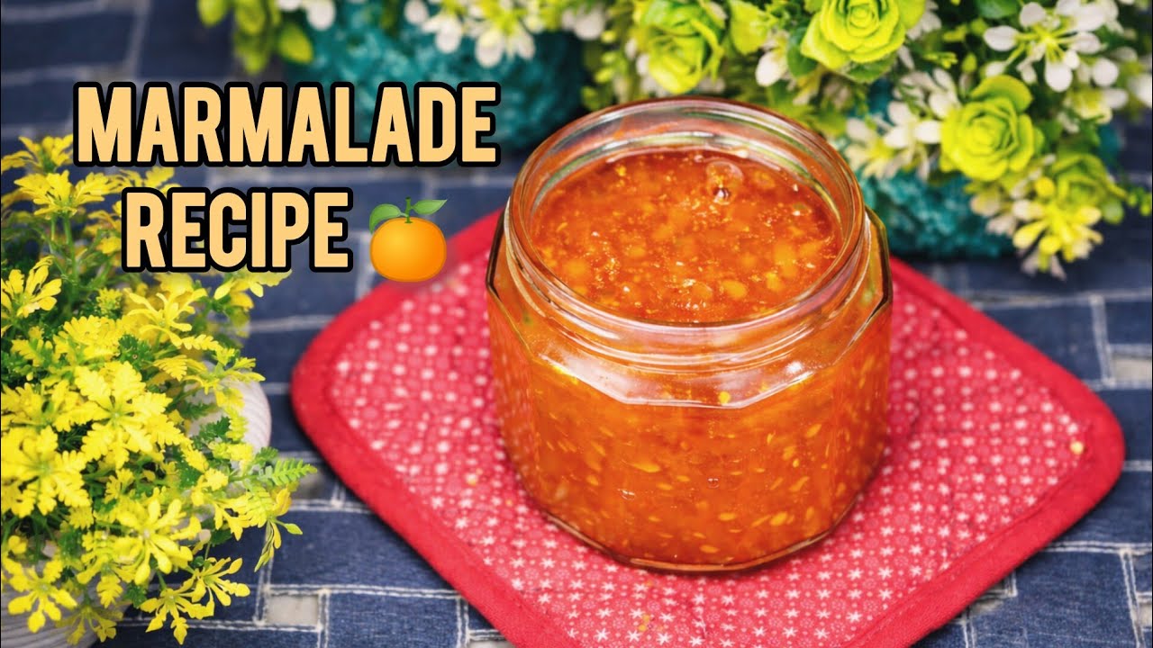 Homemade Orange Marmalade Jam Recipe | Easy & No Preservatives