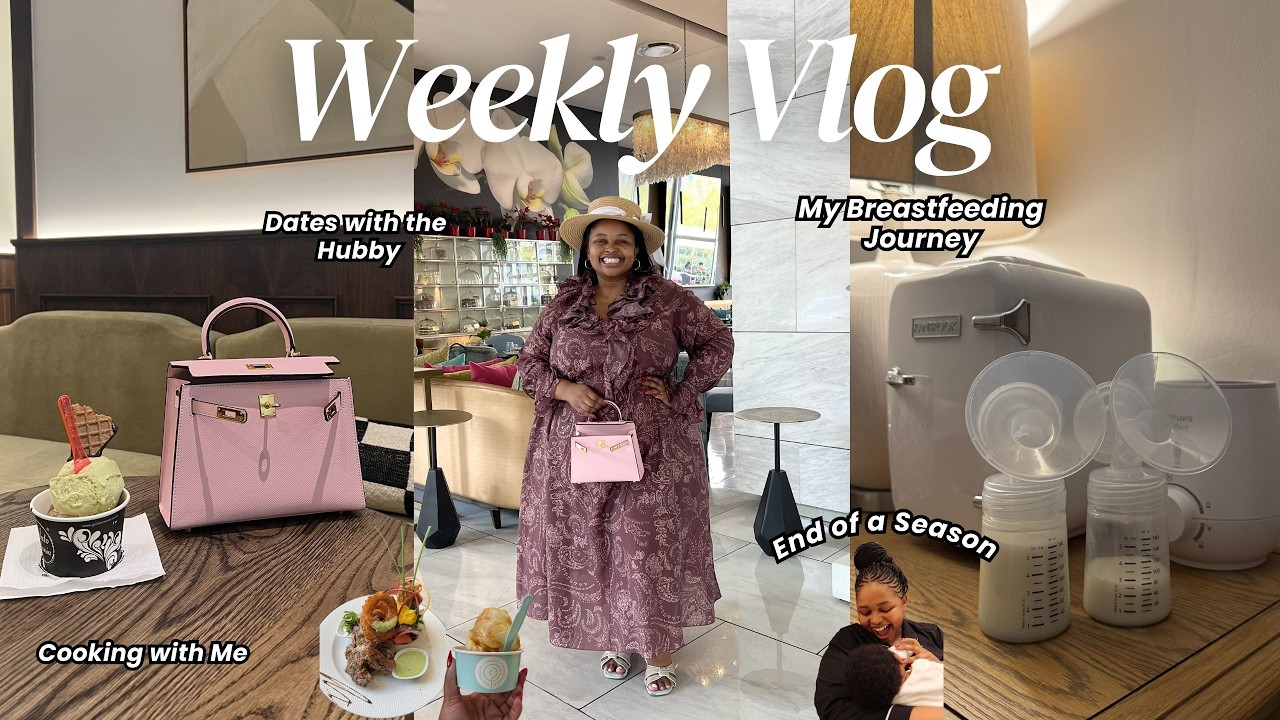 Weekly Vlog | My Breastfeeding Journey, Cooking with Me, Dates With Hubby, Chats & A Mommy GiveAway