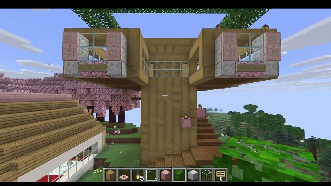 Мы строим дом в #minecraft #часть2