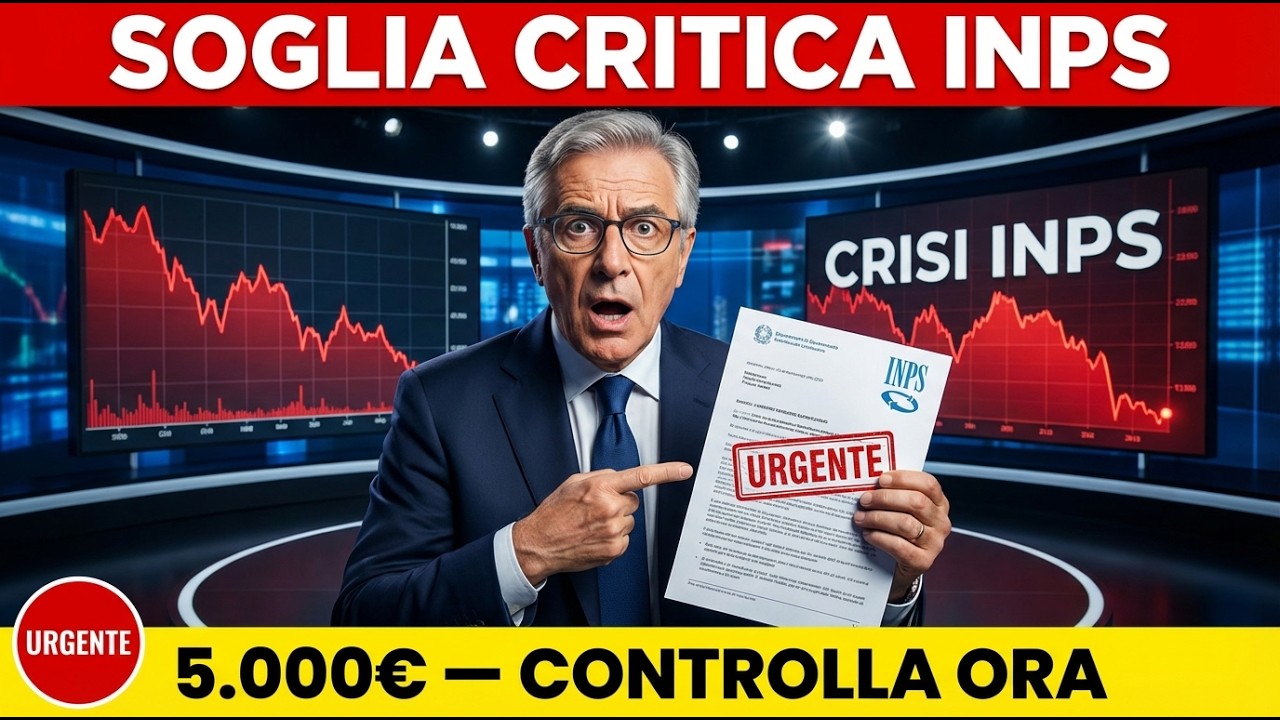CONTO CORRENTE 2026: ATTENZIONE ALLA SOGLIA INPS! Ecco come evitare i controlli