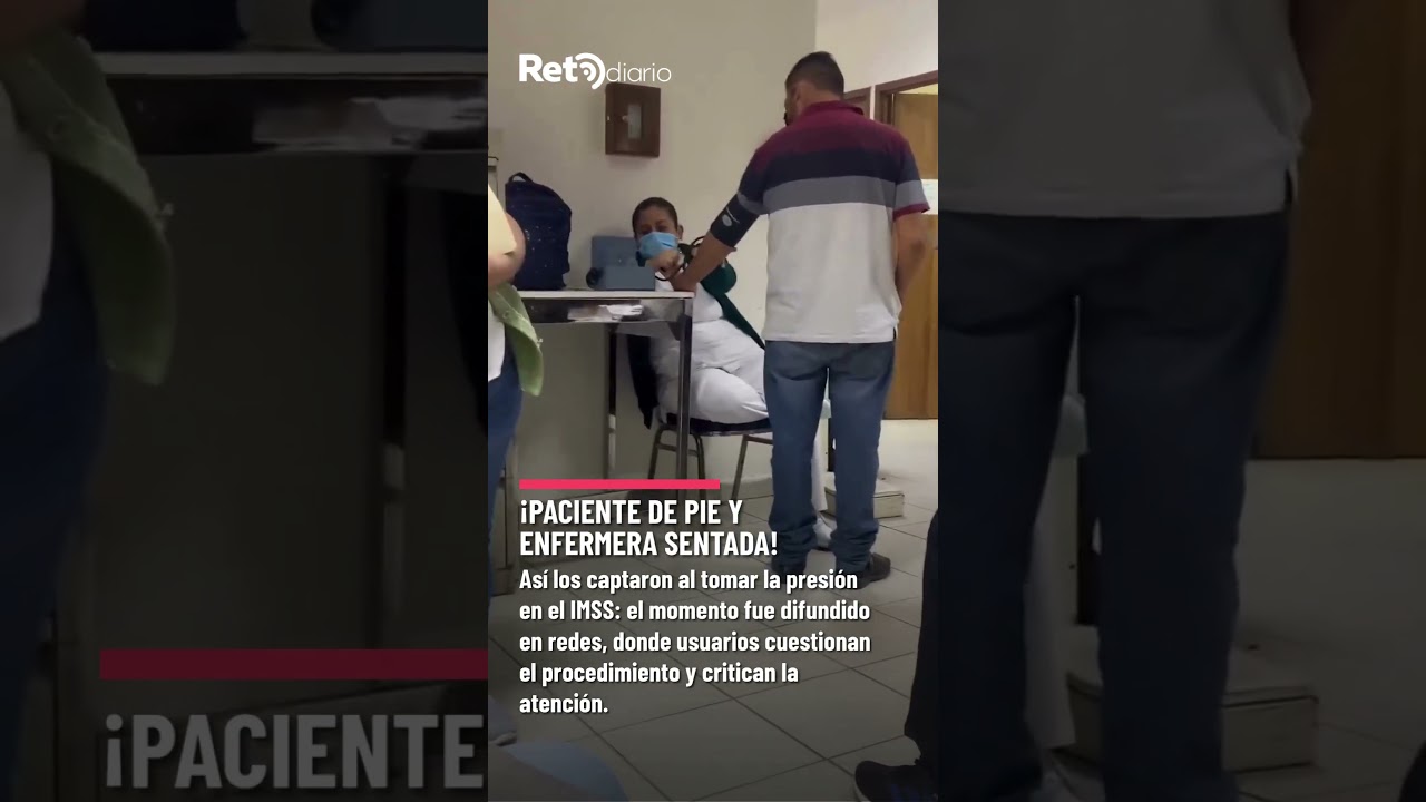 &iquest;As&iacute; toman la presi&oacute;n en el IMSS? 🤬💉