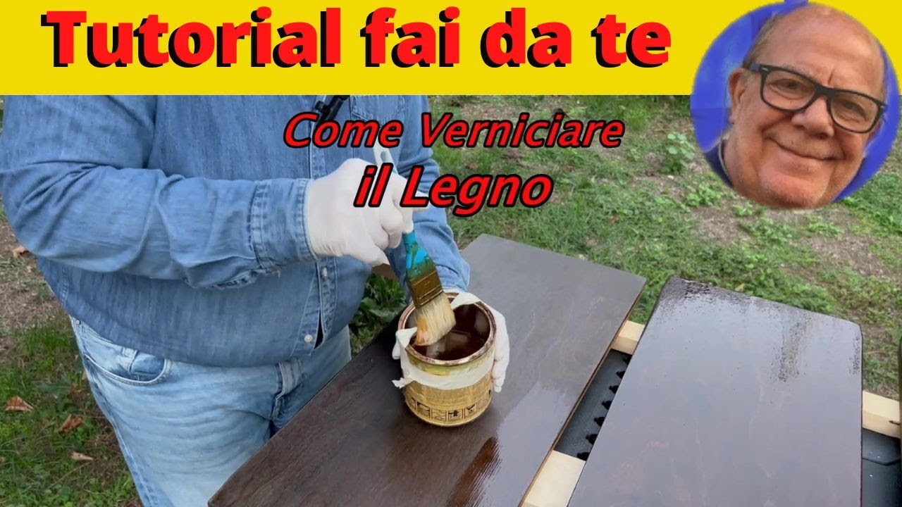 Come Verniciare il legno, tutorial