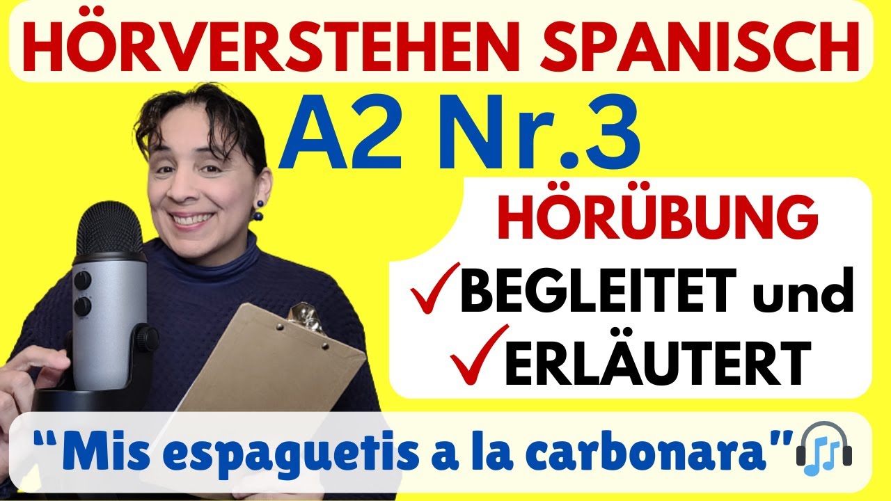 АУДИРОВАНИЕ ИСПАНСКОГО ЯЗЫКА A2 👉 С СОПРОВОЖДЕНИЕМ 👉 С ОБЪЯСНЕНИЕМ - УПРАЖНЕНИЯ 🎧 Слушайте и пони...