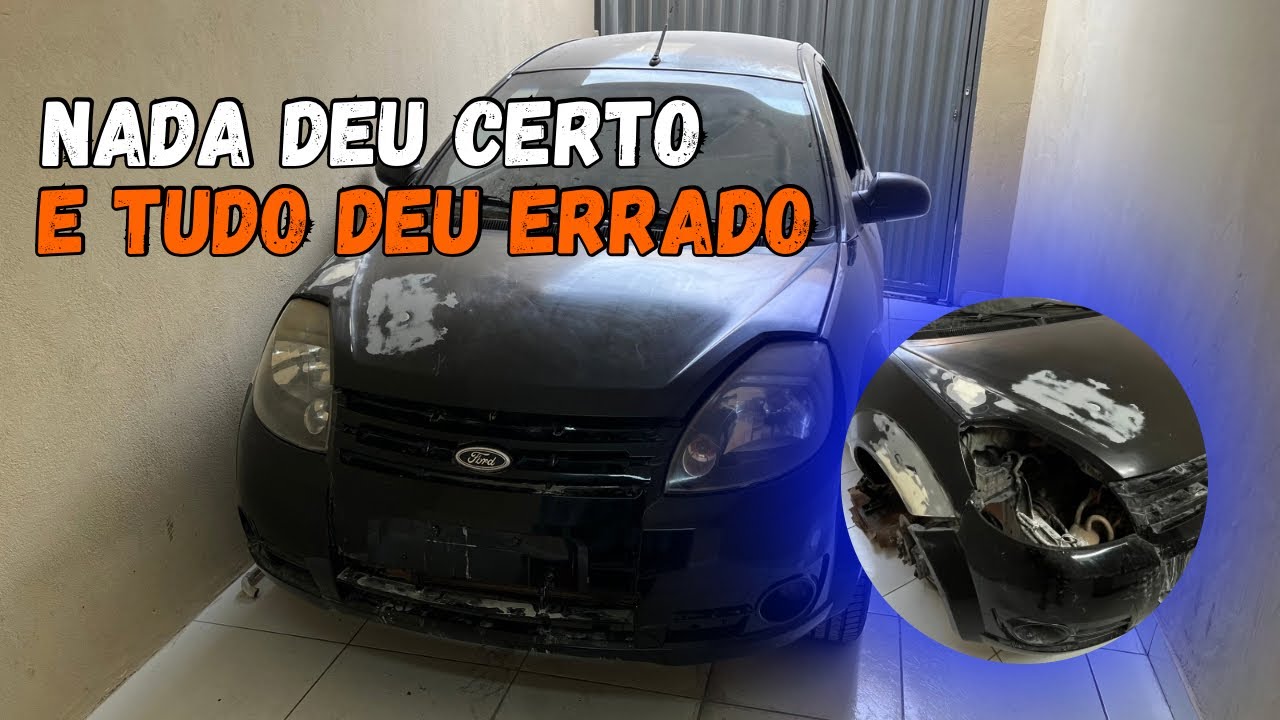 DEU TUDO ERRADO MONTAGEM DO FORD KA I PH GARAGEM 