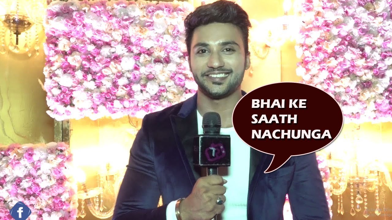 Zuber K. Khan Gives Best Wishes To Sharad Malhotra & Ripci Bhatia| Sangeet Ceremony